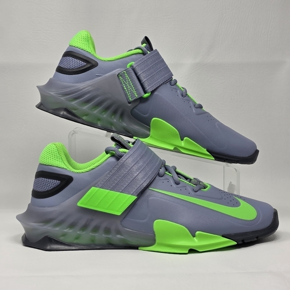 Nike Savaleos Weightlifting Shoes Mens Size 10.5 CV5708-401 Gray Green Black New main image 10